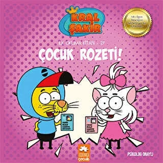 Kral Şakir İlkokuma Çocuk Rozeti Eksikparça