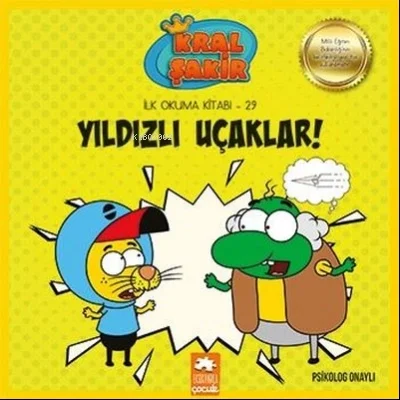 Kral Şakir İlkokuma Yıldızlı Uçaklar Eksikparça