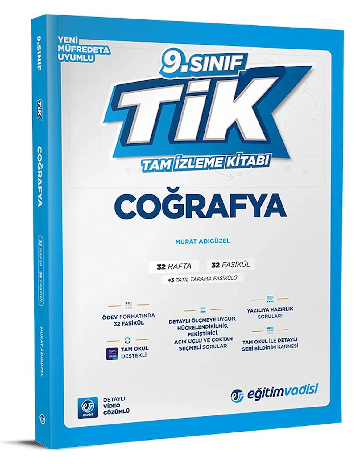 9.Sınıf Coğrafya Tam İzleme Kitabı Eğitim Vadisi