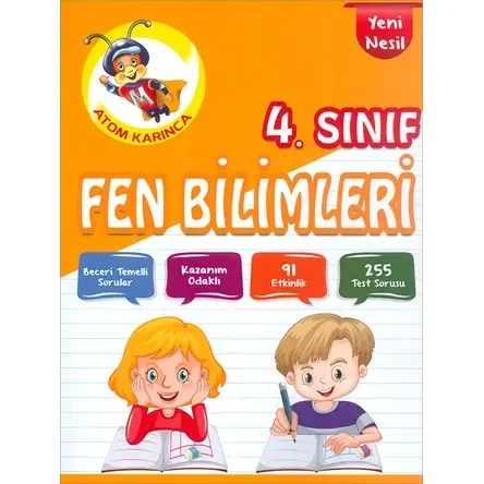 Atom Karınca 4.Sınıf Fen Bilimleri Yeni Nesil