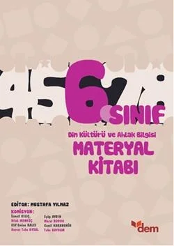 6.Sınıf Din Kültürü Ahlak Materyal Kitabı Dem