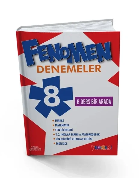 Fenoman 8. Sınıf Tüm Dersler 6 Ders Birarada