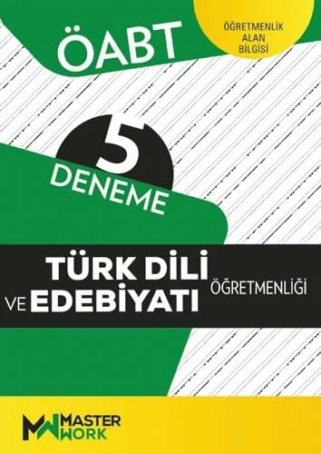 Öabt Türk Dili Edebiyatı Öğretmenliği 5 Deneme Master Work