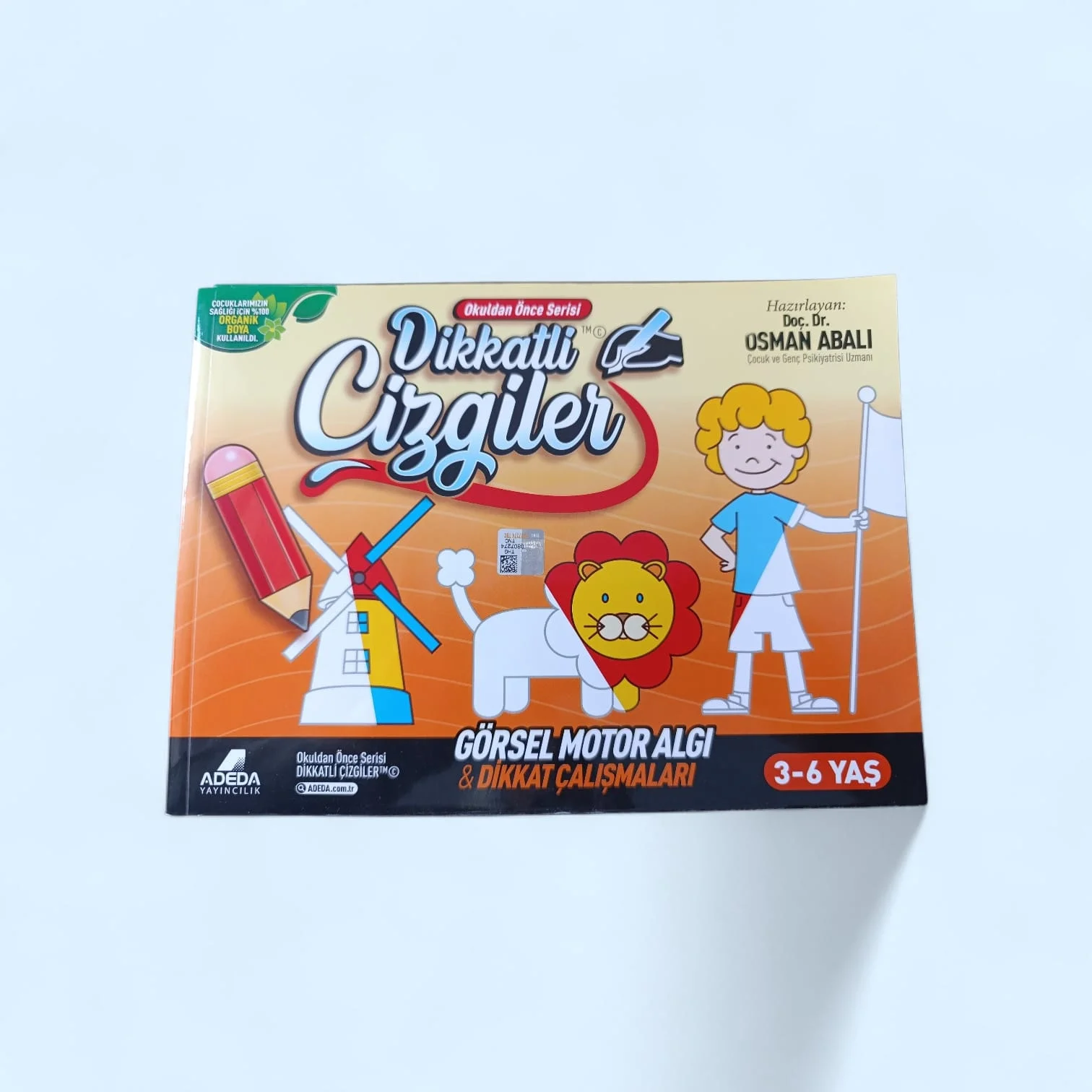 Okuldan Ö.Dikkatli Çizgiler Görsel MotorAlgı & Dikkat Çalışm.3-6 Yaş Doç.Dr.Osman ABALI