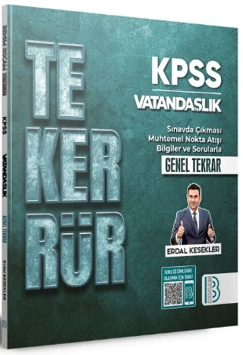 Kpss Vatandaşlık Tekerrür Genel Tekrar Kitabı Benim Hocam