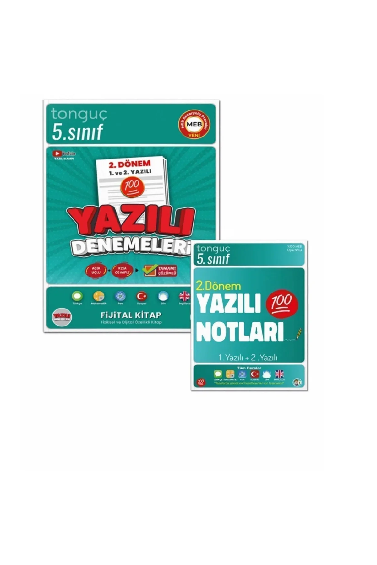 Tonguç 5.Sınıf Tüm Dersler 2.Dönem Yazılı Notlar