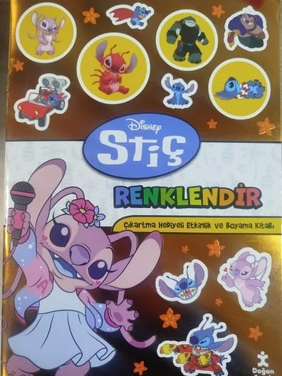 Disney Stiç Renklendir Boyama Doğan çocuk