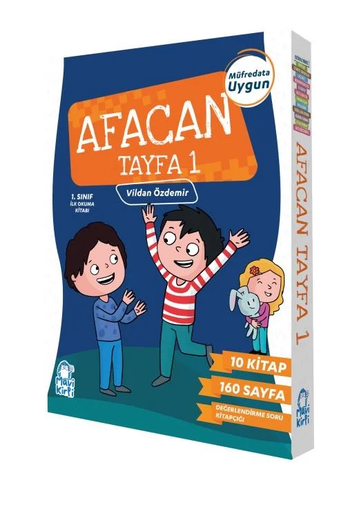 Afacan Tayfa 1 10 Kitap 1. Sınıflara Vildan Özdemir Mavi Kirpi
