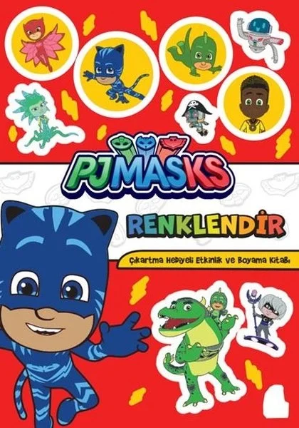 Pjmasks Renklendir Boyama Doğan çocuk