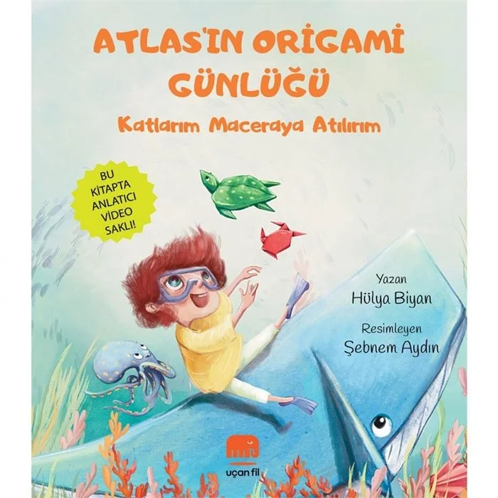 *KPD*ATLASIN ORİGAMİ GÜNLÜĞÜ HÜLYA BİYAN OKUL Ö.1-2.SINIFLAR UÇAN FİL