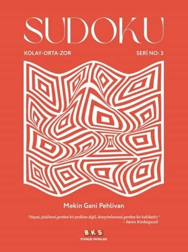Sudoku Kolay Orta Zor Seri-3 Bks Yayınları