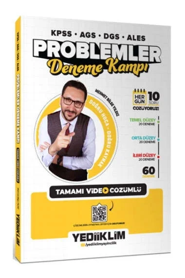 Kpss Ags Dgs Ales Problemler Deneme Kampı Video Çözümlü Yediiklim