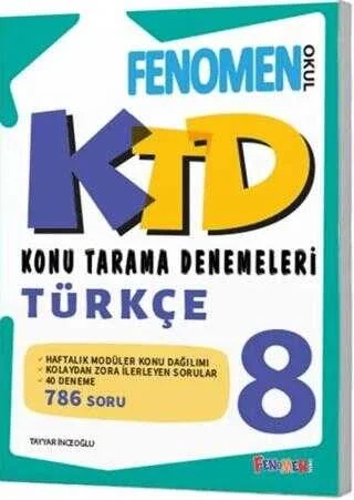 FENOMEN 8.SINIF TÜRKÇE KONU DENEMELERİ
