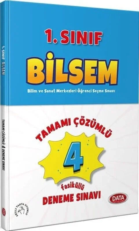Data 1.Sınıf Bilsem 4 Çözümlü Deneme