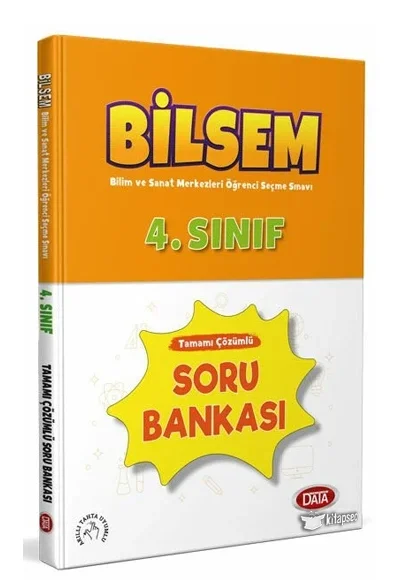 Data 4.Sınıf Bilsem Çözümlü Soru Bankası