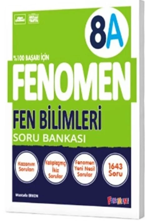 Fenomen 8.Sınıf Fen Bilimleri Soru Bankası-A