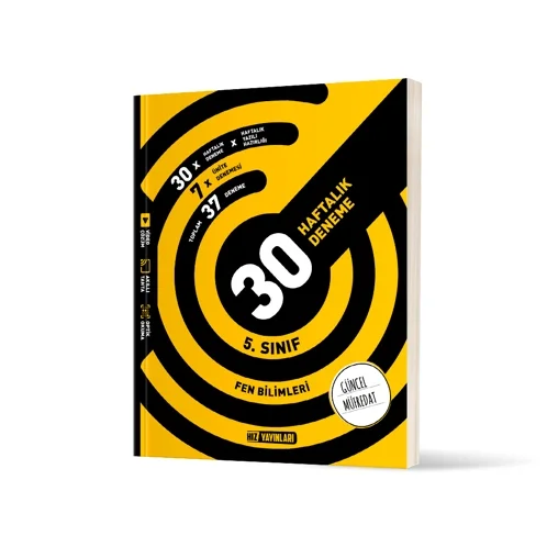 Hız 5.Sınıf Fen Bilimleri 30 Haftalık Deneme