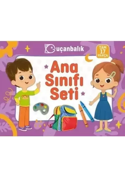 Uçanbalık Ana Sınıfı Seti 17 Parça Kutulu
