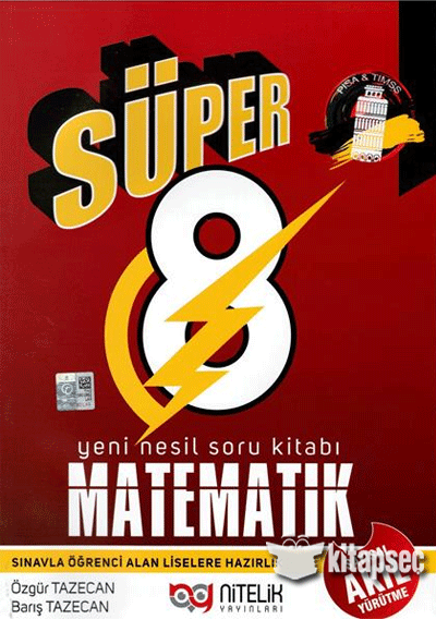 Nitelik 8.Sınıf Matematik Yeni Nesil Soru Bankası