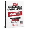 2026 KPSS AGS DGS ALES SAYISAL SÖZEL MANTIK ÇÖZÜMLÜ SORU BANKASI HOCA KAFASI