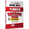 2026 Kpss Gy Türkçe Yaprak Test Yediiklim