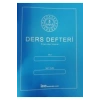 8 Ders Alttan Yoklamalı Pp Kapak Ders Defteri Lacivert İea