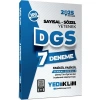 2025 Dgs Sayısal Sözel Yetenk 7 Çözümlü Deneme  Yediiklim