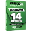 Kpss 2024 İlököğretim Önlisans Coğrafya 14 Deneme  Yediiklim