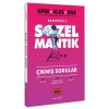 Yargı Sözelmantık Ales 2006-2020 Kpss 2013-2020 Dgs 2013-2020 Çıkmış Sorular