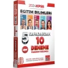 Kpss 2024 Eğitim Bilimleri 5 Kafadardan 10 Çözümlü Deneme  Benim Hocam