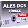 Ales Dgs Türkçe Video Ders Notlatı  Benim Hocam