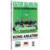 Yargı 2024 Eğitim Bilimleri Ölçme Değerlendirme Konu Anlatımlı
