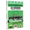 Yargı 2024 Kpss Ölçme Değerlendirme 24 Çözümlü Deneme Öğretmenler Ekibi