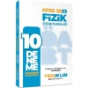 Kpss 2023 Fizik Öğretmenliği 10 Çözümlü Deneme  Yediiklim