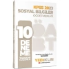 Kpss 2023 Sosyal Bilgiler Öğretmenliği 10 Çözümlü Deneme  Yediiklim