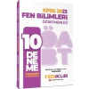 Kpss 2023 Fen Bilimleri Öğretmenliği 10 Çözümlü Deneme  Yediiklim