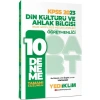 Kpss 2023 Din Kültürü Öğretmenliği 10 Çözümlü Deneme  Yediiklim