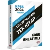 Editör 2024 Kpss Lise Önlisans Tek Kitap Konu Anlatımlı