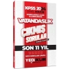 Kpss 2024 Gk 2013-2022 Vatandaşlık Çıkmış Çözümlü Sorular  Yediiklim