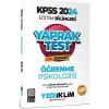 Kpss 2024 Eğitim Bilimleri Öğrenme Psikolojisi Yaprak Test  Yediiklim