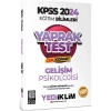 Kpss 2024 Eğitim Bilimleri Gelişim Psikolojisi Yaprak Test  Yediiklim