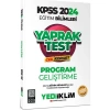 Kpss 2024 Eğitim Bilimleri Program Geliştirme Yaprak Test  Yediiklim