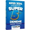 Kpss 2024 Eğitim Bilimleri Süper 5 Deneme  Yediiklim