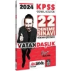 2024 Kpss Gk Vatandaşlık 22 Çözümlü Deneme  Hocawebde