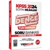 Kpss 2024 Eğitim Bilimleri Tüm Dersler Çözümlü Soru Bankası  Yediiklim