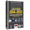 Yargı 2024 Kpss Gy Gk Tüm Dersler 2014-2023 Çıkmış Çözümlü Sorular