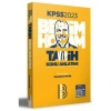 Kpss 2025 Tarih Konu Anlatım  Benim Hocam