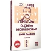 Kpss 2025 Ölçme Değerlendirme Çözümlü Soru Bankası  Benim Hocam