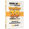 Kpss 2024 Eğitim Bilimleri Ölçme Değerlendirme 30 Deneme  Yediiklim