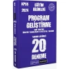Pegem 2024 Kpss Eğitim Bilimleri Program Geliştirme 20 Deneme